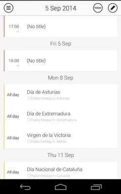 SolCalendar android App screenshot 3